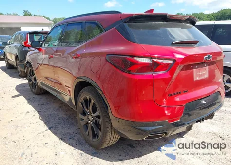 2022 Chevrolet Blazer Awd Rs из США, поврежденный, VIN 3GNKBKRSXNS145783